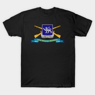 68th Infantry Regiment - w Br - Ribbon T-Shirt